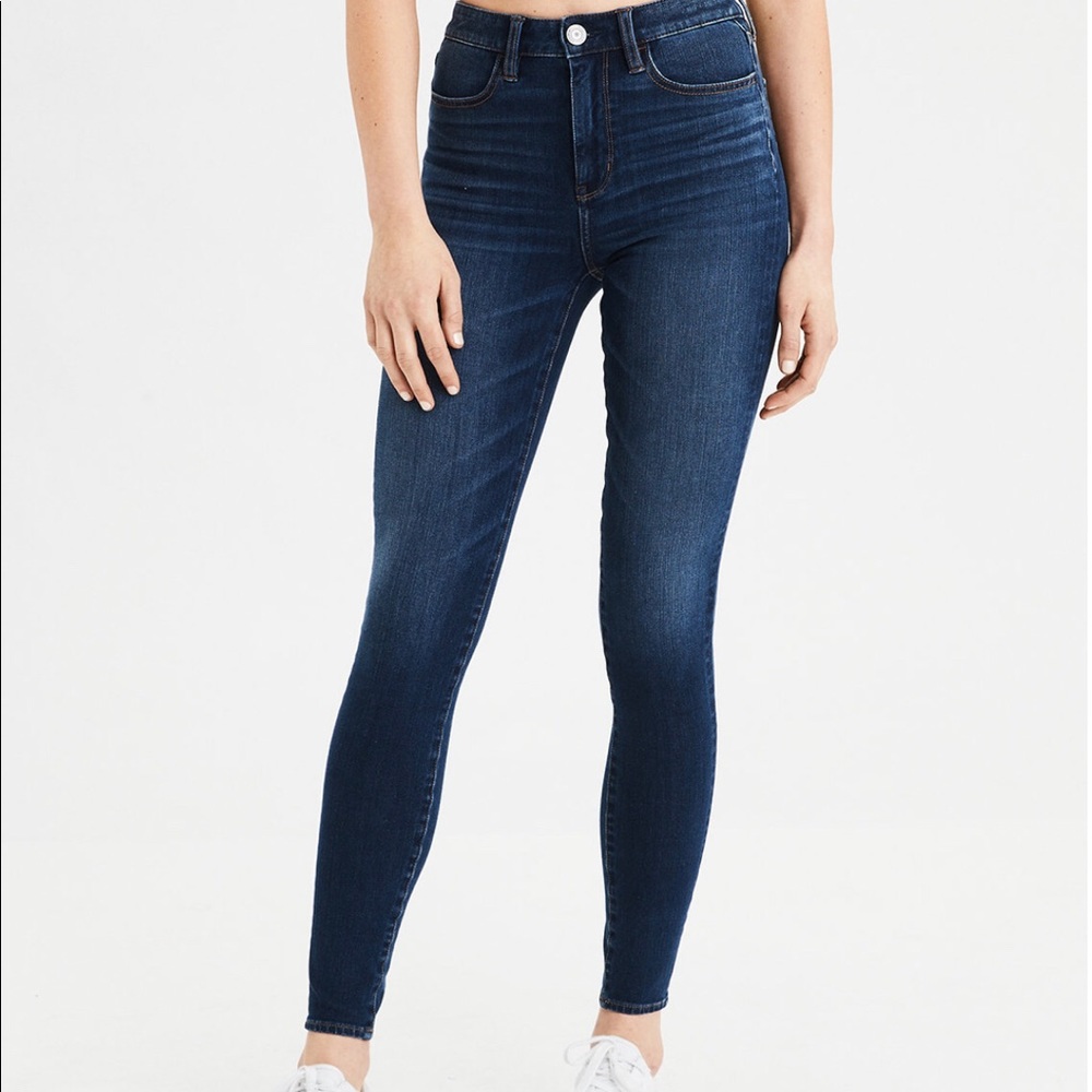 AE High-Waisted Skinny Jegging Jeans | Size 14